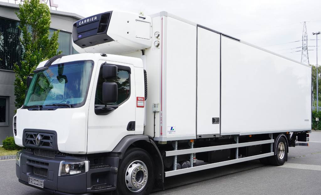 RENAULT D19 285 HP E6 Cold storage/ ATP/FNA / 22 Pallets / BITEMPERATURE - Kamion frigorifer: foto 1 RENAULT D19 285 HP E6 Cold storage/ ATP/FNA / 22 Pallets / BITEMPERATURE - Kamion frigorifer: foto 1