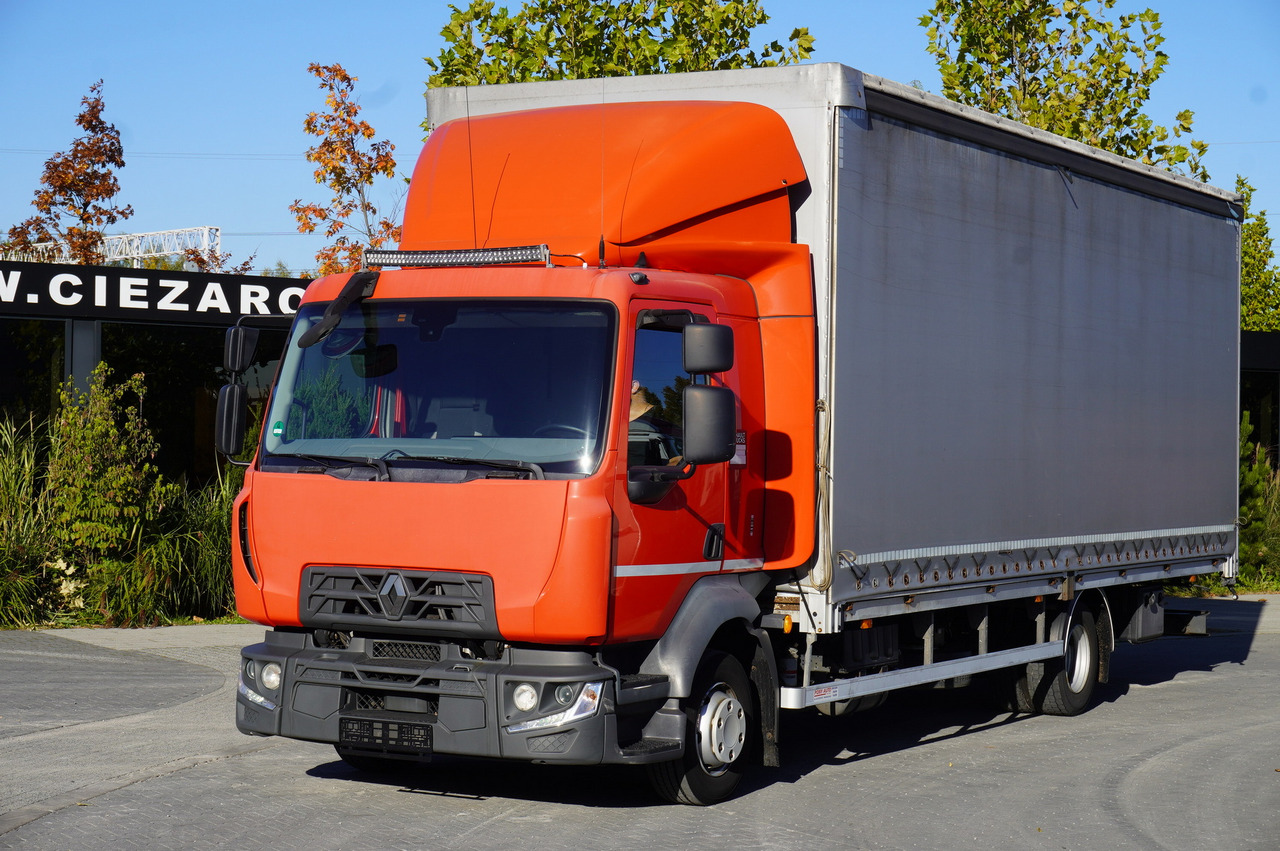 RENAULT Midlum 12.245 / dropside / sleeper / 18 pallets - Kamion me tendë: foto 1 RENAULT Midlum 12.245 / dropside / sleeper / 18 pallets - Kamion me tendë: foto 1