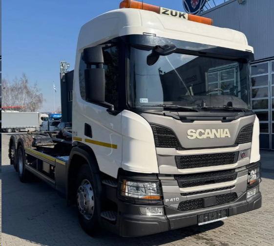 SCANIA P410 B6X2*4NA HIAB Multilift 21t / 150 tho.km hooklift - Kamion vetëngarkues: foto 2 SCANIA P410 B6X2*4NA HIAB Multilift 21t / 150 tho.km hooklift - Kamion vetëngarkues: foto 2