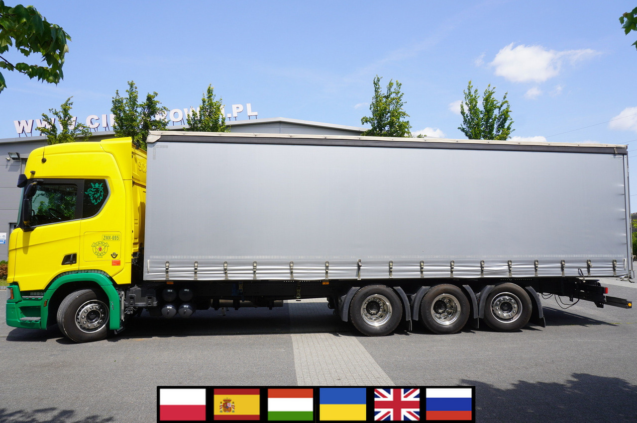 SCANIA R650 V8 8x4 /4 / 2020 / Curtainsider 23 EPAL - Kamion me tendë: foto 1 SCANIA R650 V8 8x4 /4 / 2020 / Curtainsider 23 EPAL - Kamion me tendë: foto 1