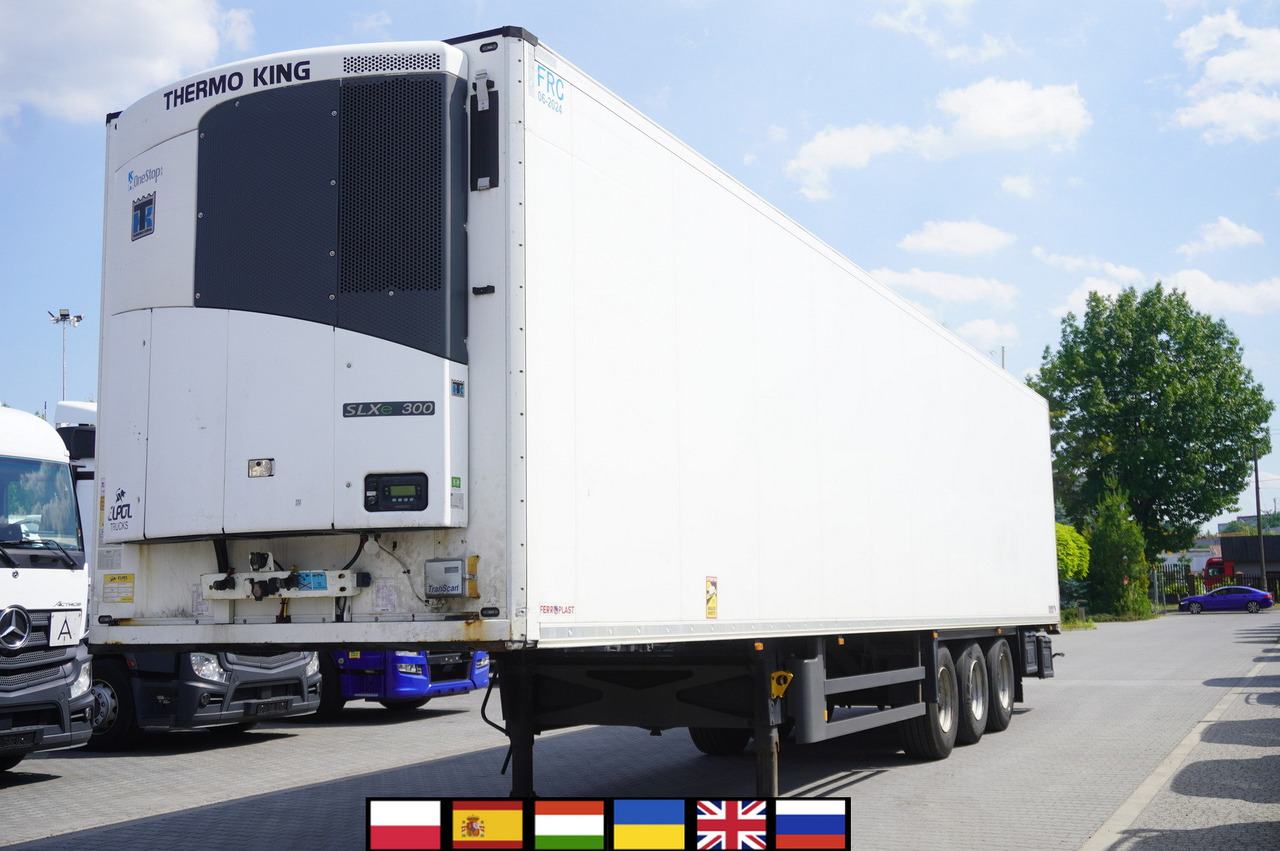 SCHMITZ Schmitz refrigerated semi-trailer / Thermoking SLX E 300 / Doppelstock / 5 units - Gjysmë rimorkio frigorifer: foto 1 SCHMITZ Schmitz refrigerated semi-trailer / Thermoking SLX E 300 / Doppelstock / 5 units - Gjysmë rimorkio frigorifer: foto 1