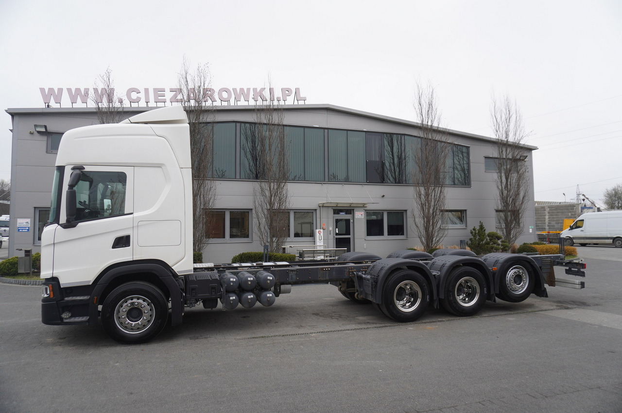 Scania G540 8x4 / Chassis 8.7 m / Steered axle / 2021 - Kamion kabinë-shasi: foto 3 Scania G540 8x4 / Chassis 8.7 m / Steered axle / 2021 - Kamion kabinë-shasi: foto 3