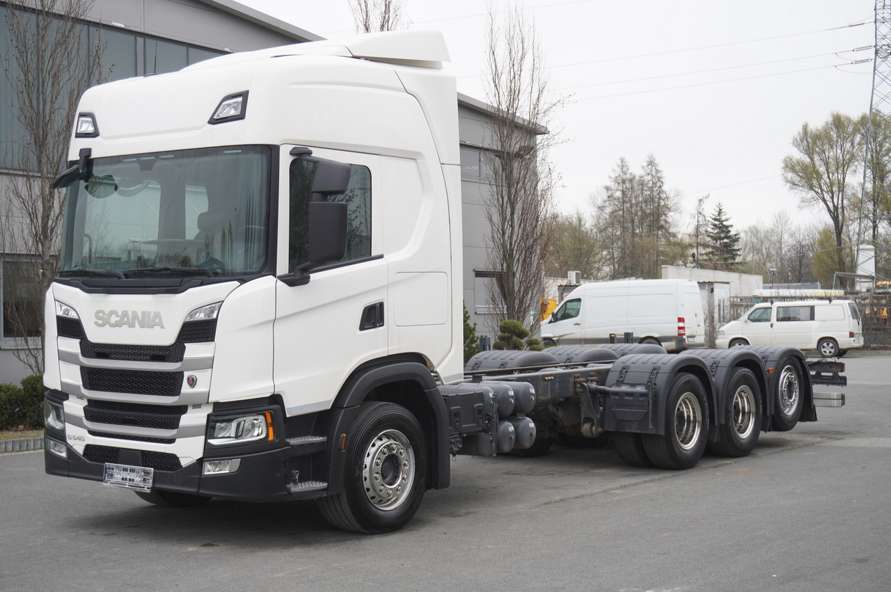 Scania G540 8x4 / Chassis 8.7 m / Steered axle / 2021 - Kamion kabinë-shasi: foto 2 Scania G540 8x4 / Chassis 8.7 m / Steered axle / 2021 - Kamion kabinë-shasi: foto 2