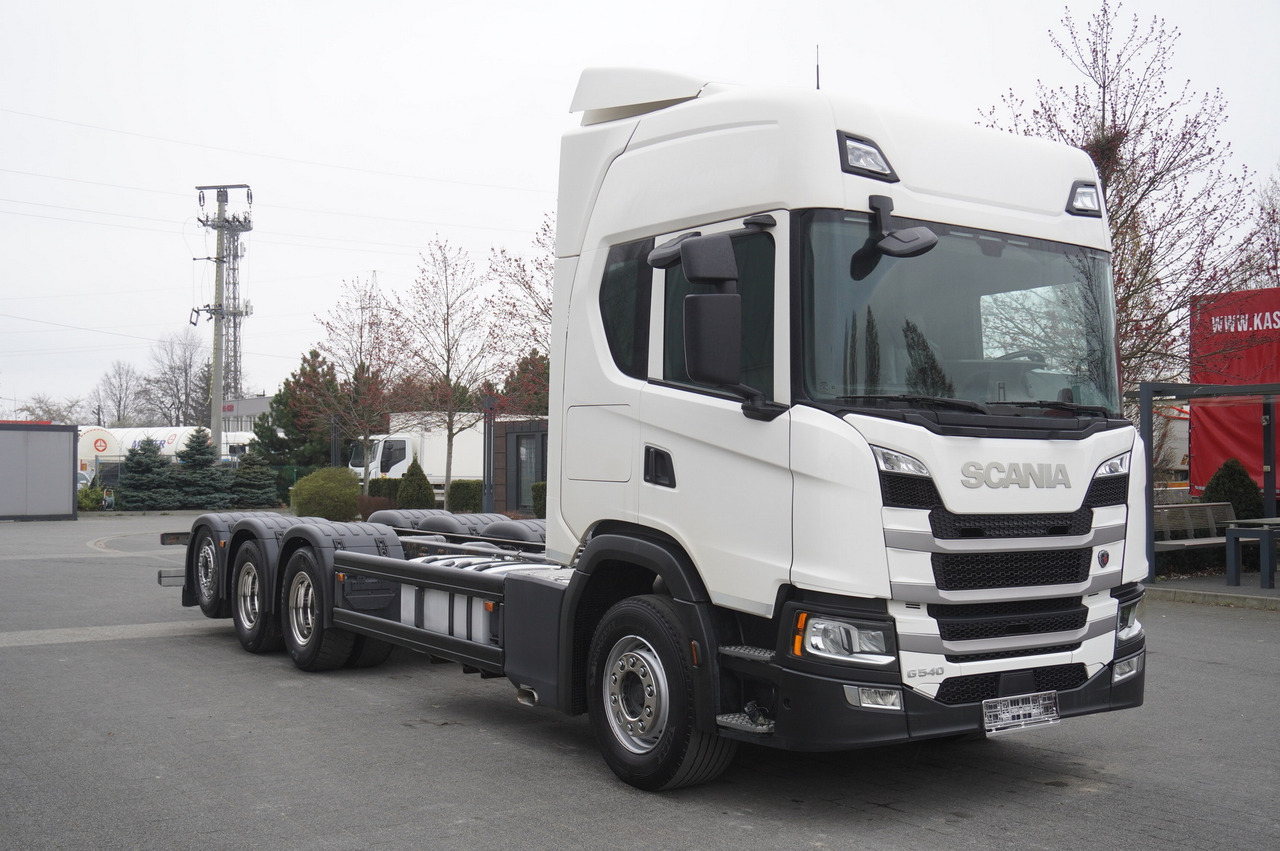 Scania G540 8x4 / Chassis 8.7 m / Steered axle / 2021 - Kamion me vinç: foto 1 Scania G540 8x4 / Chassis 8.7 m / Steered axle / 2021 - Kamion me vinç: foto 1