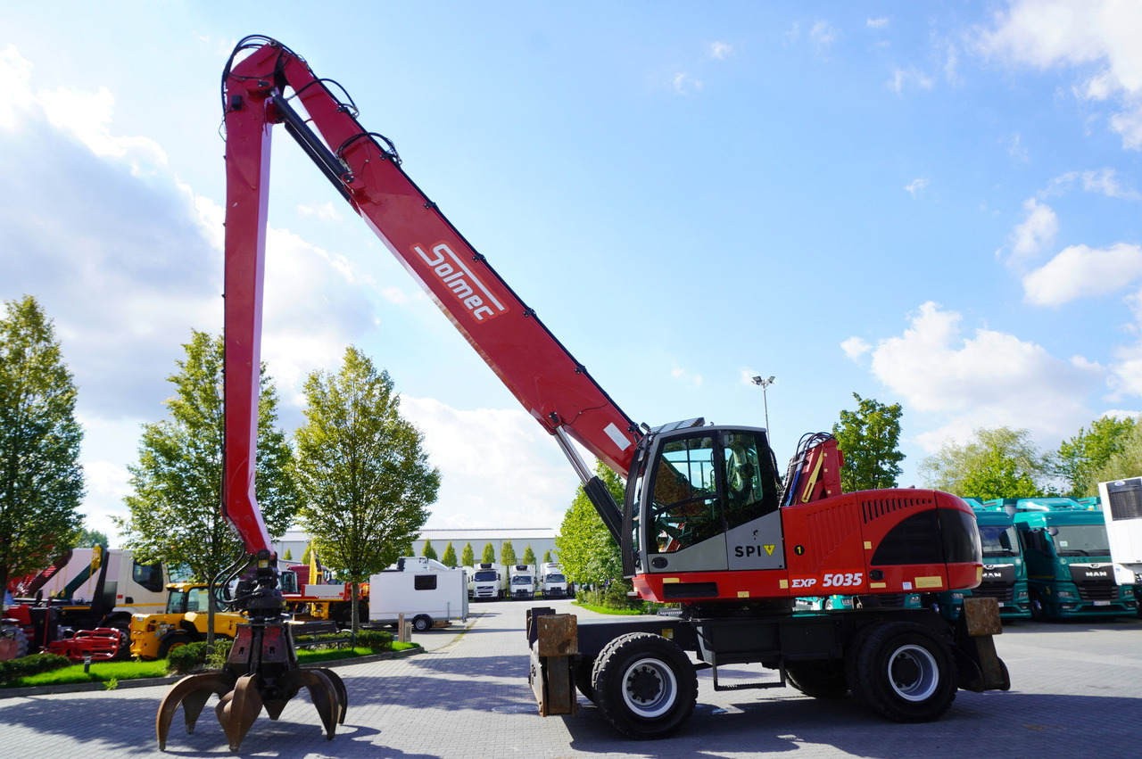 Solmec EXP 5035 / 6000 mth ! / 37t material handler - Ekskavator me goma: foto 5 Solmec EXP 5035 / 6000 mth ! / 37t material handler - Ekskavator me goma: foto 5
