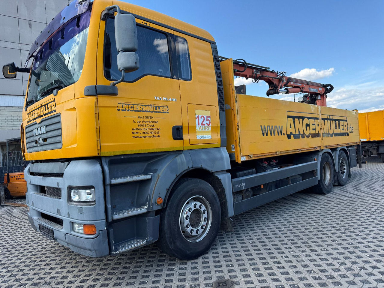 MAN TGA 26,440 TEREX TLC 165,2-A19 ACM SYSTEM - Kamion me vinç: foto 2 MAN TGA 26,440 TEREX TLC 165,2-A19 ACM SYSTEM - Kamion me vinç: foto 2