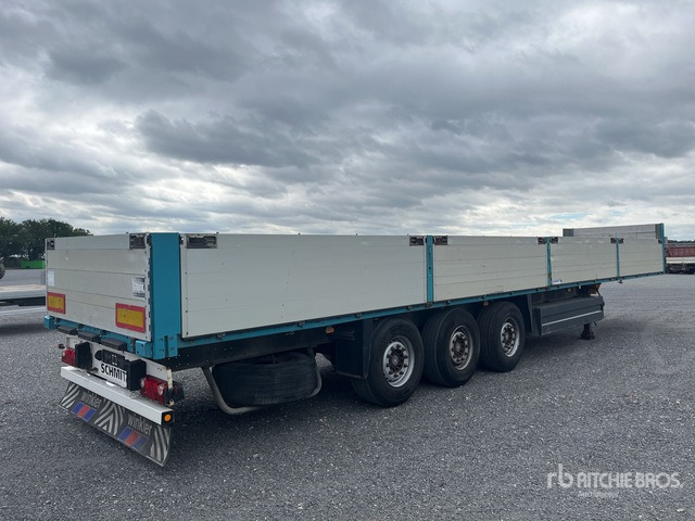 2007 Schmitz Cargobull S01 13.90 m Tri/A Flatbed Trailer - Gjysmë rimorkio e hapur/ Platformë: foto 3 2007 Schmitz Cargobull S01 13.90 m Tri/A Flatbed Trailer - Gjysmë rimorkio e hapur/ Platformë: foto 3