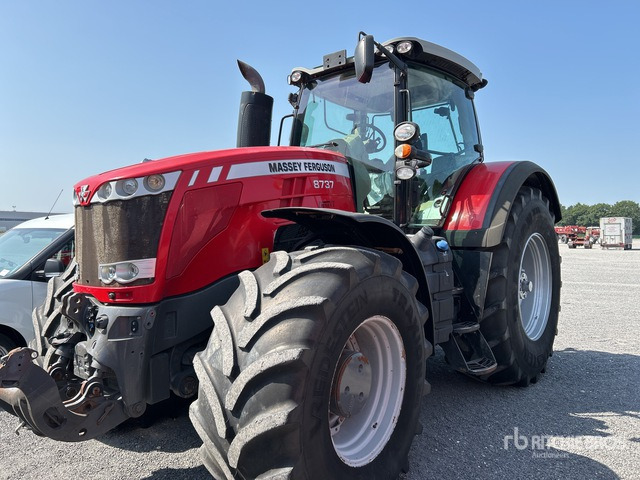 2014 Massey Ferguson 8737 DVT Exclusive 4WD Tractor - Traktor: foto 1 2014 Massey Ferguson 8737 DVT Exclusive 4WD Tractor - Traktor: foto 1
