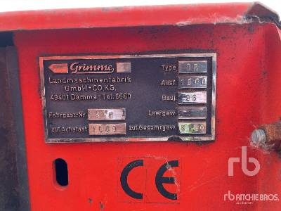 GRIMME DR 1500 - Makinë për nxjerrjen e patateve: foto 5 GRIMME DR 1500 - Makinë për nxjerrjen e patateve: foto 5