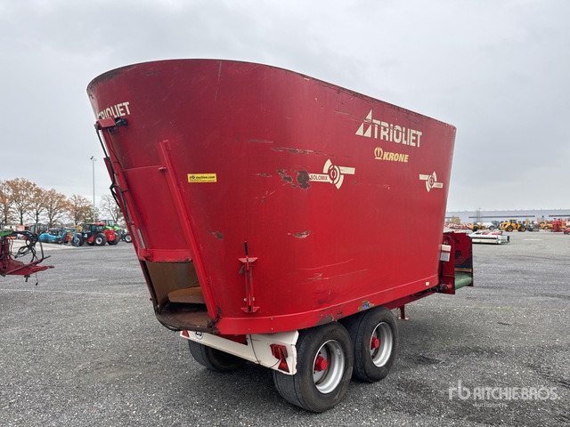 Trioliet Silomix 2-2400 Feed Trailer - Vagon për përzierjen e foragjereve: foto 4 Trioliet Silomix 2-2400 Feed Trailer - Vagon për përzierjen e foragjereve: foto 4