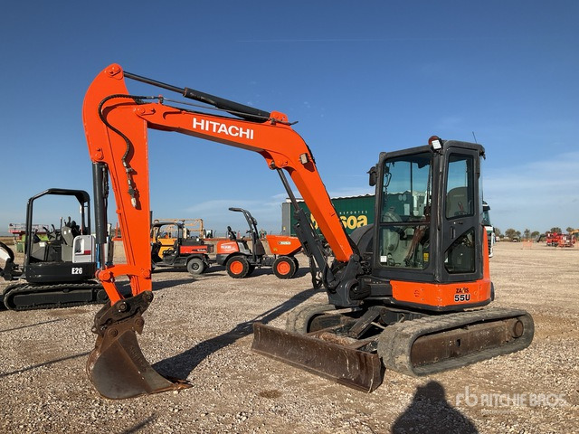 2016 Hitachi ZX55U-5 Mini Excavator: <6.6t - Miniekskavator: foto 2 2016 Hitachi ZX55U-5 Mini Excavator: <6.6t - Miniekskavator: foto 2