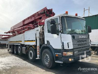 SCANIA PC124 C420 2005 KCP KCP48ZX200 48 m on 10x ... - Pompë betoni: foto 4 SCANIA PC124 C420 2005 KCP KCP48ZX200 48 m on 10x ... - Pompë betoni: foto 4