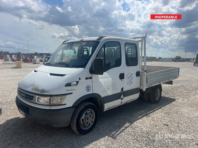 2006 Iveco Daily 35C12 Crew Cab (Inoperable) Flatbed Truck - Kamioncine me karroceri: foto 1 2006 Iveco Daily 35C12 Crew Cab (Inoperable) Flatbed Truck - Kamioncine me karroceri: foto 1