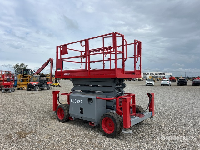 2007 Skyjack SJ6832 RT Diesel Scissor Lift - Ngritës gërshërë: foto 4 2007 Skyjack SJ6832 RT Diesel Scissor Lift - Ngritës gërshërë: foto 4
