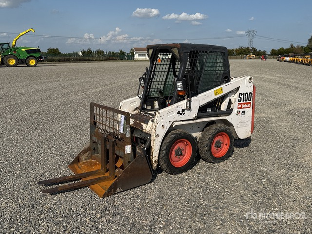 2011 Bobcat S100 High Flow Skid Steer Loader - Mini fadrom: foto 2 2011 Bobcat S100 High Flow Skid Steer Loader - Mini fadrom: foto 2