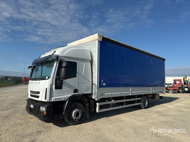 2011 Iveco Eurocargo 160E28 4x2 Curtain Side Truck - Kamion me tendë: foto 1 2011 Iveco Eurocargo 160E28 4x2 Curtain Side Truck - Kamion me tendë: foto 1