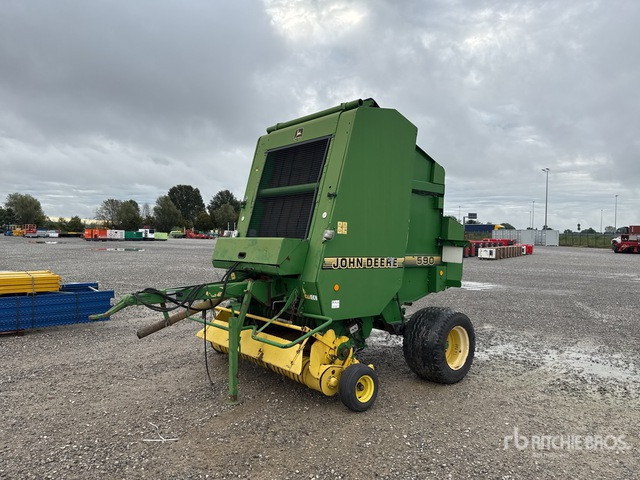 John Deere 590 Rotopressa - Dengmbledhëse e rrumbullakët: foto 1 John Deere 590 Rotopressa - Dengmbledhëse e rrumbullakët: foto 1