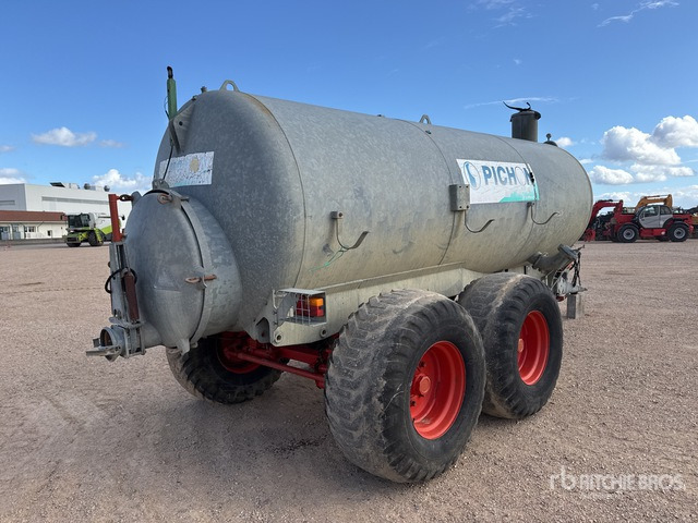 1996 Pichon TCI10 Liquid T/A Tonne A Lisier 2 Essieux Liquid Manure Spreader - Cisternë pleh i lëngshëm: foto 4 1996 Pichon TCI10 Liquid T/A Tonne A Lisier 2 Essieux Liquid Manure Spreader - Cisternë pleh i lëngshëm: foto 4