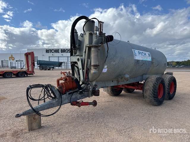 1996 Pichon TCI10 Liquid T/A Tonne A Lisier 2 Essieux Liquid Manure Spreader - Cisternë pleh i lëngshëm: foto 2 1996 Pichon TCI10 Liquid T/A Tonne A Lisier 2 Essieux Liquid Manure Spreader - Cisternë pleh i lëngshëm: foto 2