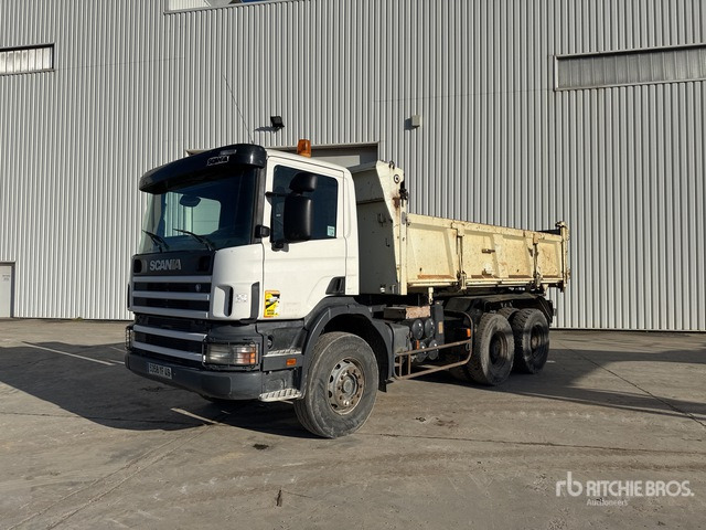 2002 Scania B1N64Z33SH 6x4 Camion Benne T/A Dump Truck - Kamion vetëshkarkues: foto 1 2002 Scania B1N64Z33SH 6x4 Camion Benne T/A Dump Truck - Kamion vetëshkarkues: foto 1