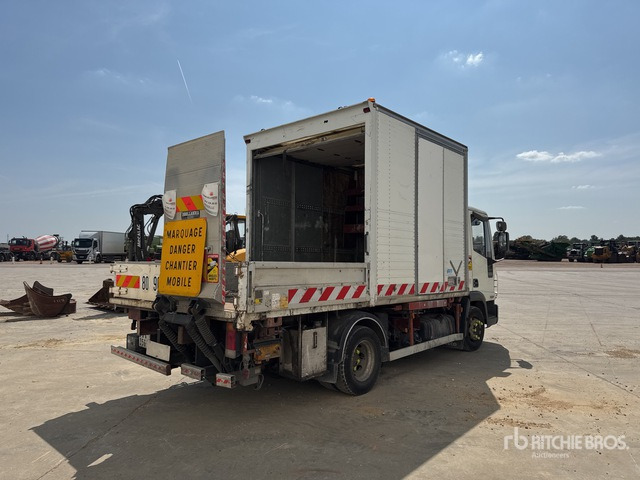 2003 Iveco Eurocargo 100E17 4x2 Camion Porte-Conteneur 4x2 Container Truck - Kamion me karroceri të hapur: foto 3 2003 Iveco Eurocargo 100E17 4x2 Camion Porte-Conteneur 4x2 Container Truck - Kamion me karroceri të hapur: foto 3