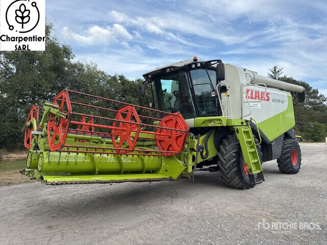 2005 Claas Lexion 520 4x4 Moissonneuse Batteuse Combine Harvester - Autokombajnë: foto 1 2005 Claas Lexion 520 4x4 Moissonneuse Batteuse Combine Harvester - Autokombajnë: foto 1
