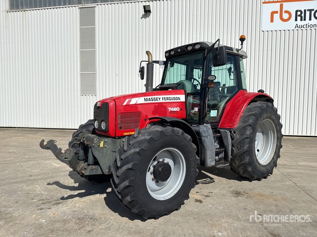 2005 Massey Ferguson 7480 Dyna-VT 4x4 Tracteur Agricole 4WD Tractor - Traktor: foto 2 2005 Massey Ferguson 7480 Dyna-VT 4x4 Tracteur Agricole 4WD Tractor - Traktor: foto 2