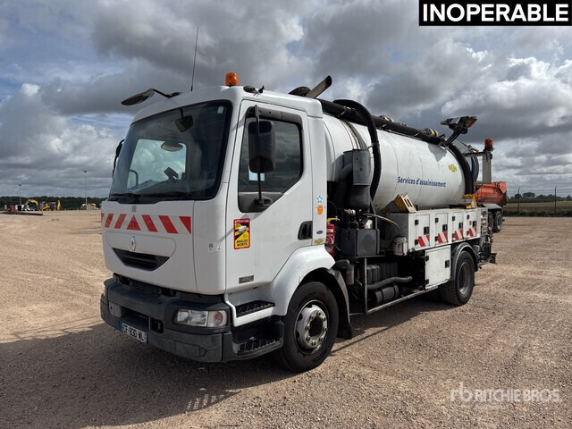 2005 Renault Midlum 220 dCi 2005 Rivard Cleanfos 16T on 4x2 ... Vacuum Excavator Truck - Kamion me vakuum: foto 2 2005 Renault Midlum 220 dCi 2005 Rivard Cleanfos 16T on 4x2 ... Vacuum Excavator Truck - Kamion me vakuum: foto 2