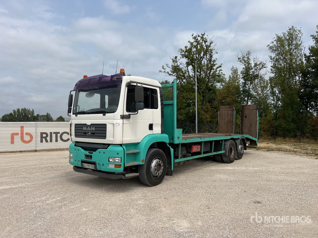 2006 MAN TGA 26.390 6x2-2BL Camion Plateau Flatbed Truck - Autotransportues: foto 1 2006 MAN TGA 26.390 6x2-2BL Camion Plateau Flatbed Truck - Autotransportues: foto 1