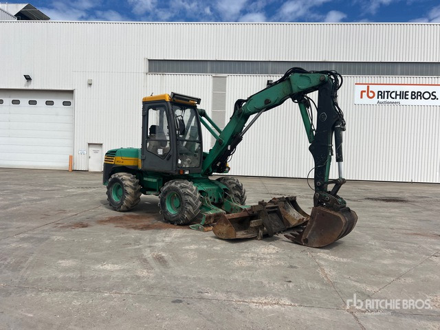 2006 Mecalac 12MXT Pelle Sur Pneus Wheel Excavator - Ekskavator me goma: foto 1 2006 Mecalac 12MXT Pelle Sur Pneus Wheel Excavator - Ekskavator me goma: foto 1