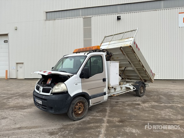 2006 Renault Master dCi 120 2014 HMF 152T2 12V 830 kg on 4x ... Dump Truck with Crane - Kamion vetëshkarkues: foto 2 2006 Renault Master dCi 120 2014 HMF 152T2 12V 830 kg on 4x ... Dump Truck with Crane - Kamion vetëshkarkues: foto 2
