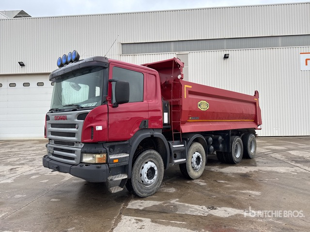 2006 Scania P420 8x4 Camion Benne Tri/A Dump Truck - Kamion vetëshkarkues: foto 1 2006 Scania P420 8x4 Camion Benne Tri/A Dump Truck - Kamion vetëshkarkues: foto 1
