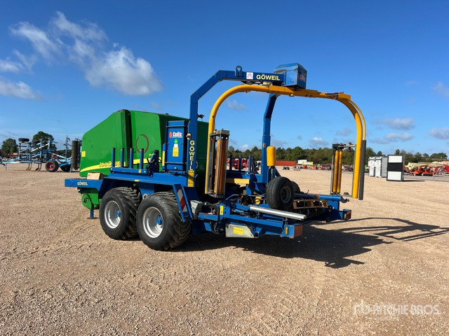 2007 John Deere 578 Enrubanneuse Combination Baler Wrapper - Dengmbledhëse e rrumbullakët, Mbështjellëse dengjesh: foto 4 2007 John Deere 578 Enrubanneuse Combination Baler Wrapper - Dengmbledhëse e rrumbullakët, Mbështjellëse dengjesh: foto 4