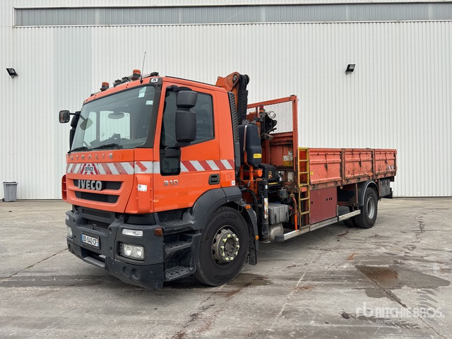 2008 Iveco Stralis 310 2007 Fassi F130A-21 5730 kg on ... Flatbed Truck with Crane - Kamion me karroceri të hapur, Kamion me vinç: foto 2 2008 Iveco Stralis 310 2007 Fassi F130A-21 5730 kg on ... Flatbed Truck with Crane - Kamion me karroceri të hapur, Kamion me vinç: foto 2
