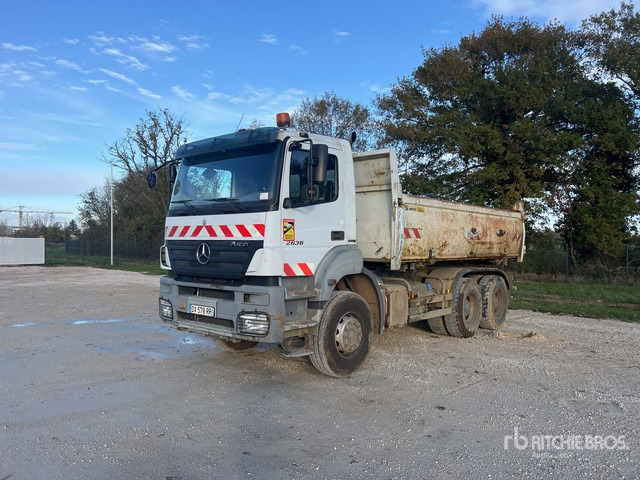 2008 Mercedes Axor 2636 6x4 Camion Benne 6x4 T/A Dump Truck - Kamion vetëshkarkues: foto 1 2008 Mercedes Axor 2636 6x4 Camion Benne 6x4 T/A Dump Truck - Kamion vetëshkarkues: foto 1