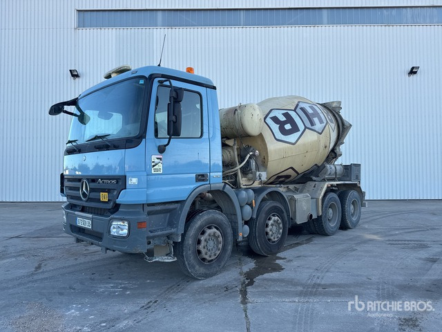 2008 Mercedes-Benz Actros 3236 8x4 Camion Malaxeur 8x4 Mixer Truck - Autobetoniere: foto 1 2008 Mercedes-Benz Actros 3236 8x4 Camion Malaxeur 8x4 Mixer Truck - Autobetoniere: foto 1