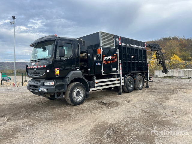 2008 Renault Kerax 450DXi MTS on 6x4 Camion Aspiratrice Vacuum Excavator Truck - Kamion me vakuum: foto 1 2008 Renault Kerax 450DXi MTS on 6x4 Camion Aspiratrice Vacuum Excavator Truck - Kamion me vakuum: foto 1