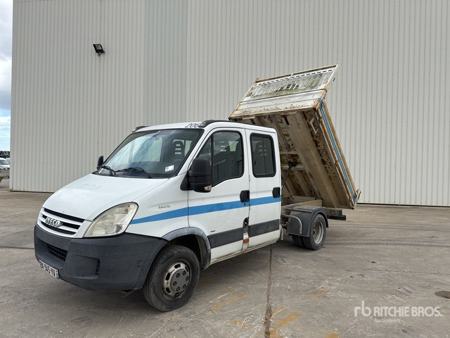 2009 Iveco Daily 35C12 Camion Benne S/A Dump Truck - Kamioncine vetëshkarkuese, Kamioncine dopio kabinë: foto 2 2009 Iveco Daily 35C12 Camion Benne S/A Dump Truck - Kamioncine vetëshkarkuese, Kamioncine dopio kabinë: foto 2
