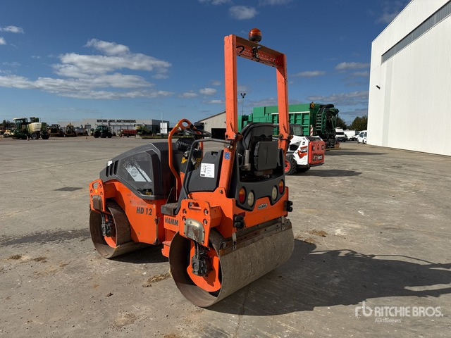 2011 Hamm HD12VV Compacteur Vibrant Tandem Double Drum Roller - Rul rrugësh: foto 3 2011 Hamm HD12VV Compacteur Vibrant Tandem Double Drum Roller - Rul rrugësh: foto 3