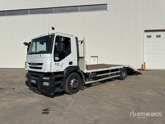 2011 Iveco Stralis 310 4x2 Camion Plateau 4x2 Flatbed Truck - Karrotrec: foto 3 2011 Iveco Stralis 310 4x2 Camion Plateau 4x2 Flatbed Truck - Karrotrec: foto 3