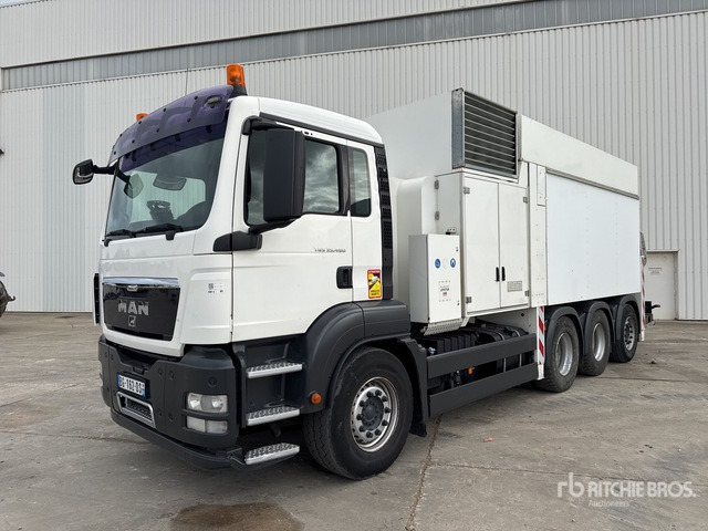 2011 MAN TGS35.480 2010 MTS 4A14T36.000V on 8x4 Ca ... Vacuum Excavator Truck - Kamion me vakuum: foto 2 2011 MAN TGS35.480 2010 MTS 4A14T36.000V on 8x4 Ca ... Vacuum Excavator Truck - Kamion me vakuum: foto 2