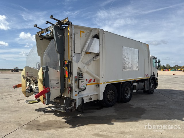 2012 Scania P 280 6x2 Camion Benne A Ordures Mena ... Waste Collection Truck - Kamion mbeturinash: foto 3 2012 Scania P 280 6x2 Camion Benne A Ordures Mena ... Waste Collection Truck - Kamion mbeturinash: foto 3