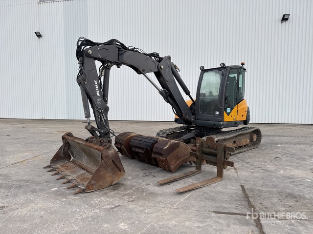 2013 Mecalac 10 MCR Pelle Sur Chenilles Tracked Excavator - Ekskavator me zinxhirë: foto 2 2013 Mecalac 10 MCR Pelle Sur Chenilles Tracked Excavator - Ekskavator me zinxhirë: foto 2