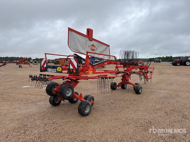 2016 Kuhn GA6632 6.6 m Semi-Mount 2 Rotor Andaineuse Hay Rake - Barkthyese/ Shkundës bari: foto 3 2016 Kuhn GA6632 6.6 m Semi-Mount 2 Rotor Andaineuse Hay Rake - Barkthyese/ Shkundës bari: foto 3