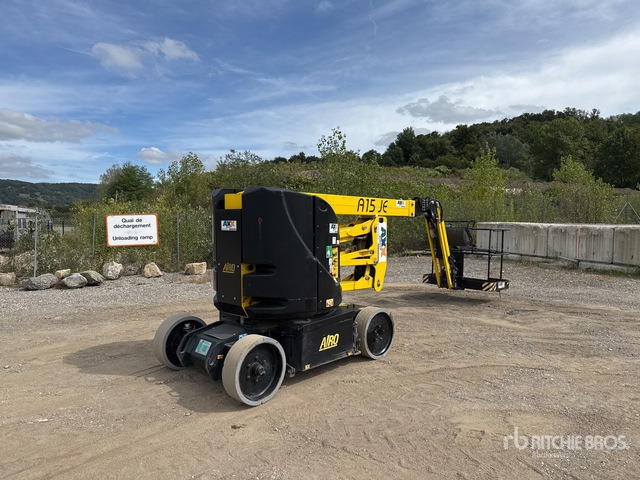 2017 Airo A15JE 2WD Electric Nacelle Articulee ... Articulating Boom Lift - Krah me çernjerë: foto 2 2017 Airo A15JE 2WD Electric Nacelle Articulee ... Articulating Boom Lift - Krah me çernjerë: foto 2