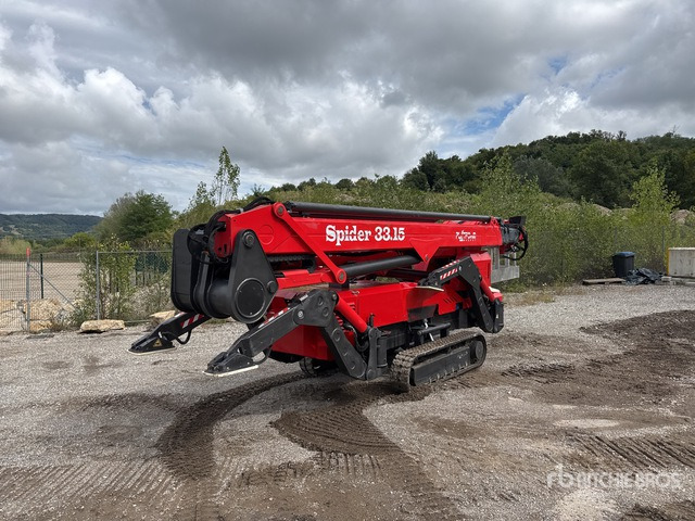 2017 Platform Basket 33.15 Crawler Nacelle Araignee Spider Telescopic Boom Lift - Platform ngritëse tip merimangë: foto 3 2017 Platform Basket 33.15 Crawler Nacelle Araignee Spider Telescopic Boom Lift - Platform ngritëse tip merimangë: foto 3