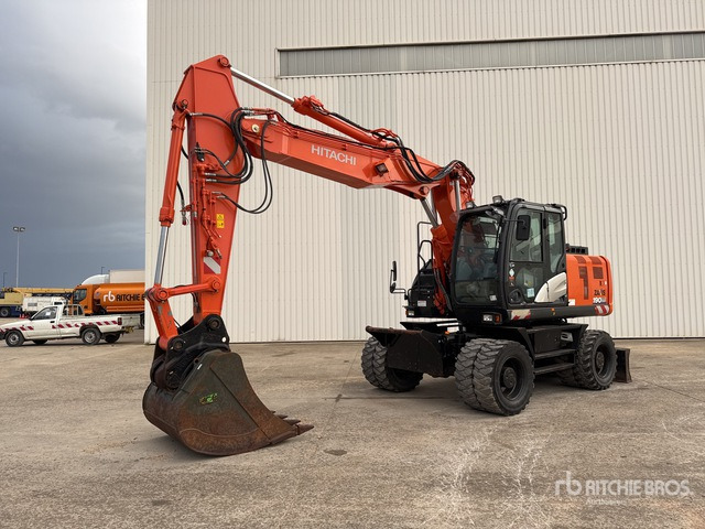 2018 Hitachi ZX190W-6 Pelle Sur Pneus Wheel Excavator - Ekskavator me goma: foto 1 2018 Hitachi ZX190W-6 Pelle Sur Pneus Wheel Excavator - Ekskavator me goma: foto 1