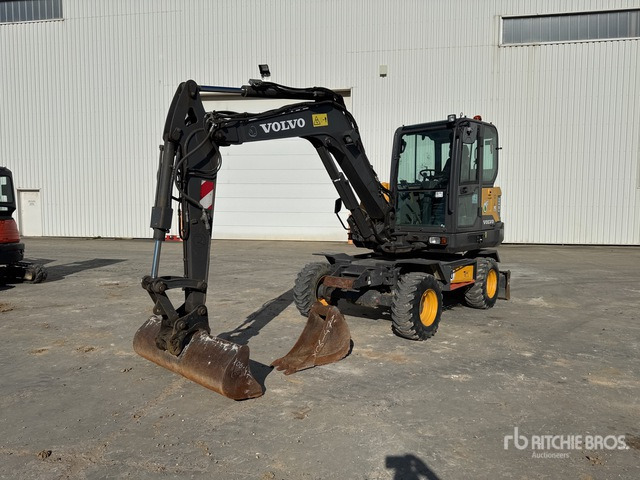 2019 Volvo EW60E Pelle Sur Pneus Wheel Excavator - Ekskavator me goma: foto 1 2019 Volvo EW60E Pelle Sur Pneus Wheel Excavator - Ekskavator me goma: foto 1