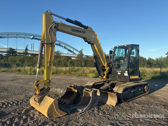 2019 Yanmar SV 100-2A Pelle Sur Chenilles Tracked Excavator - Ekskavator me zinxhirë: foto 2 2019 Yanmar SV 100-2A Pelle Sur Chenilles Tracked Excavator - Ekskavator me zinxhirë: foto 2