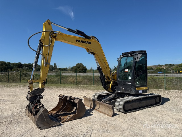 2019 Yanmar ViO82 Pelle Sur Chenilles Tracked Excavator - Ekskavator me zinxhirë: foto 2 2019 Yanmar ViO82 Pelle Sur Chenilles Tracked Excavator - Ekskavator me zinxhirë: foto 2